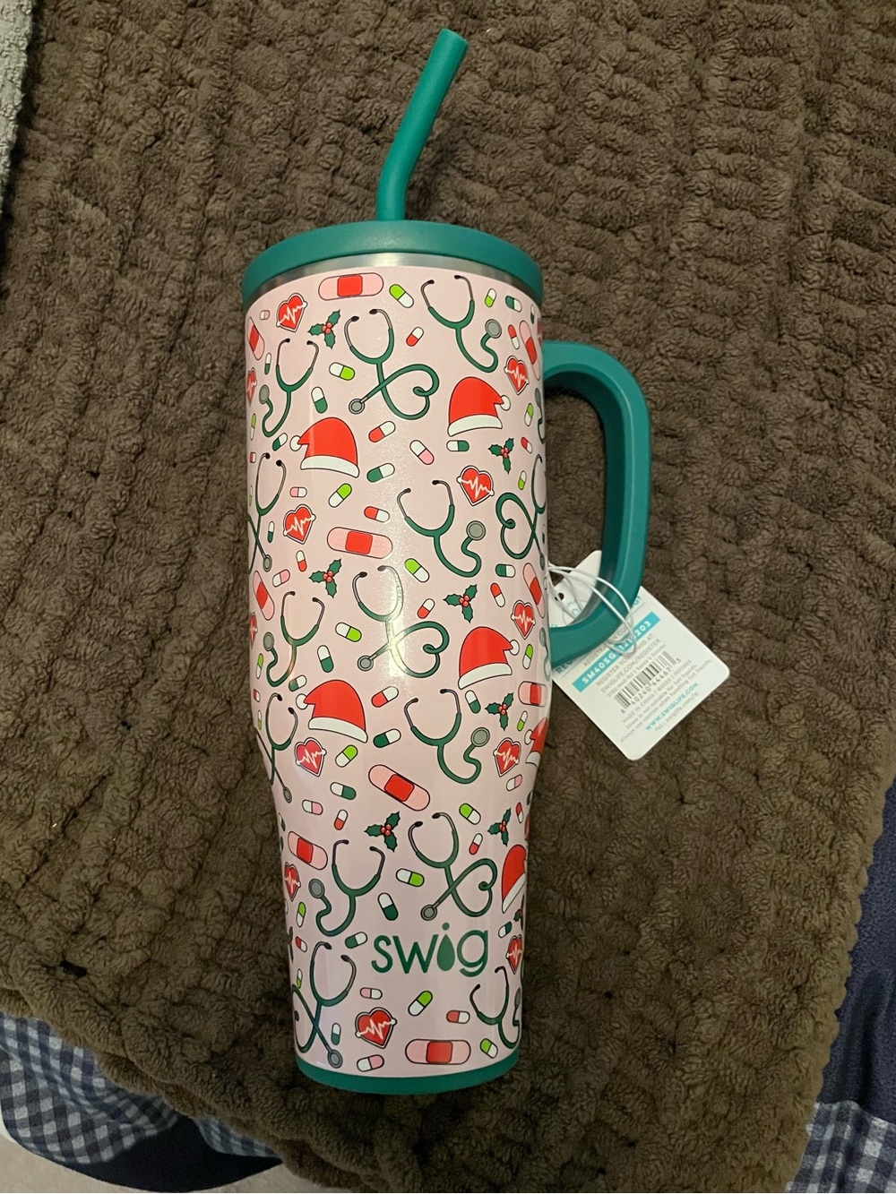Pink Swig Tumbler/Water Bottle